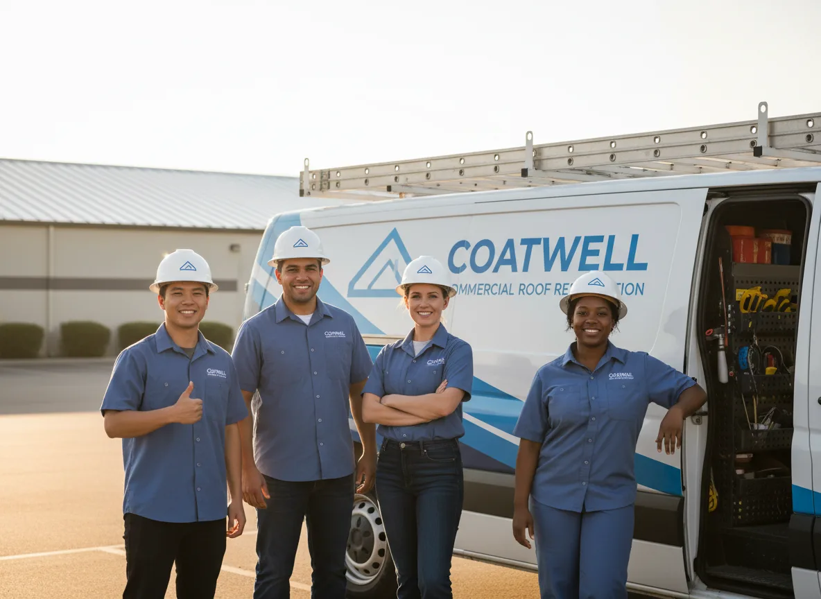 Commercial roof coating company in Volin, SD